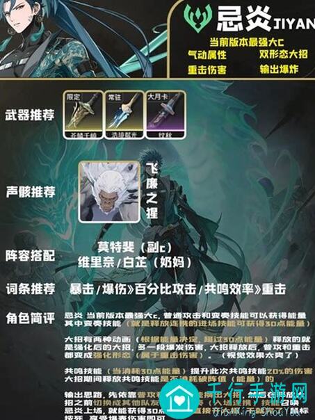 老玩家必备！鸣潮角色强度排行，爆哭秘籍让你轻松秒懂角色选择